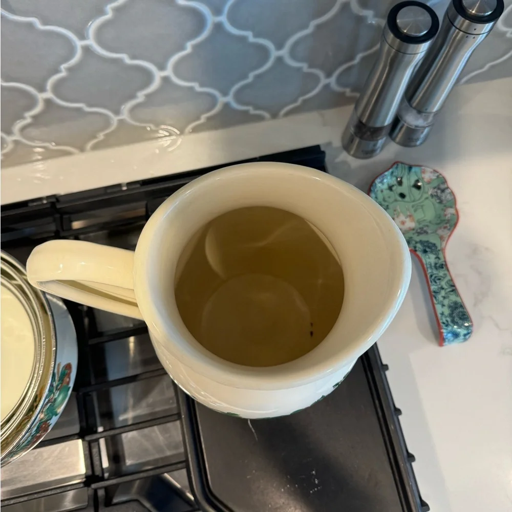 Tabletops Unlimited "Kensington Garden" vitroceramic bowls and pitcher - Picture 4 of 8